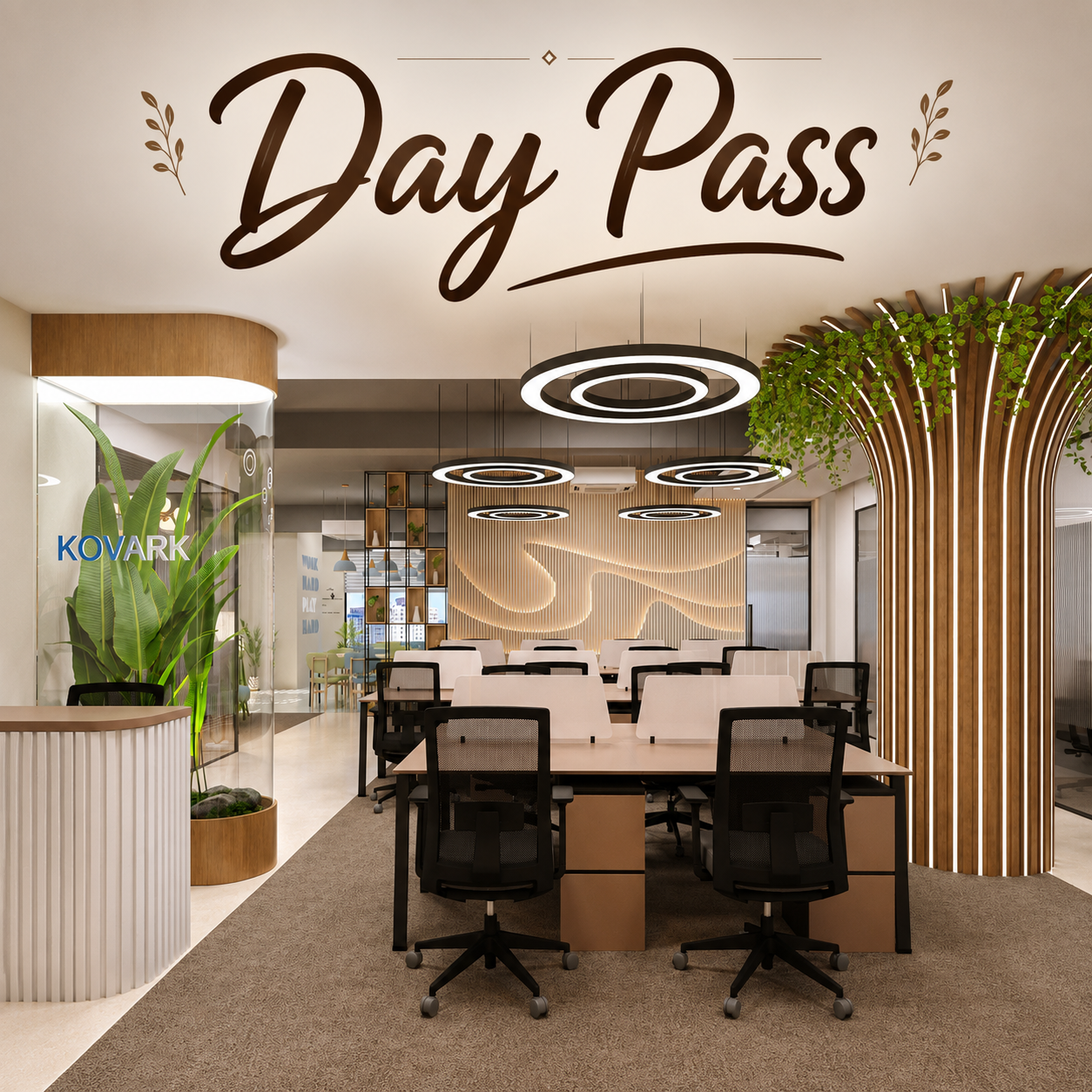 Day Pass at Kovark in Moti Nagar, Delhi